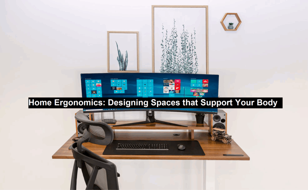 Home Ergonomics: Designing Spaces that Support Your Body | Self Care Advise